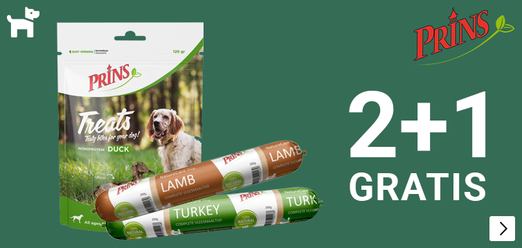 Prins snacks enzo  2 + 1 gratis DOG